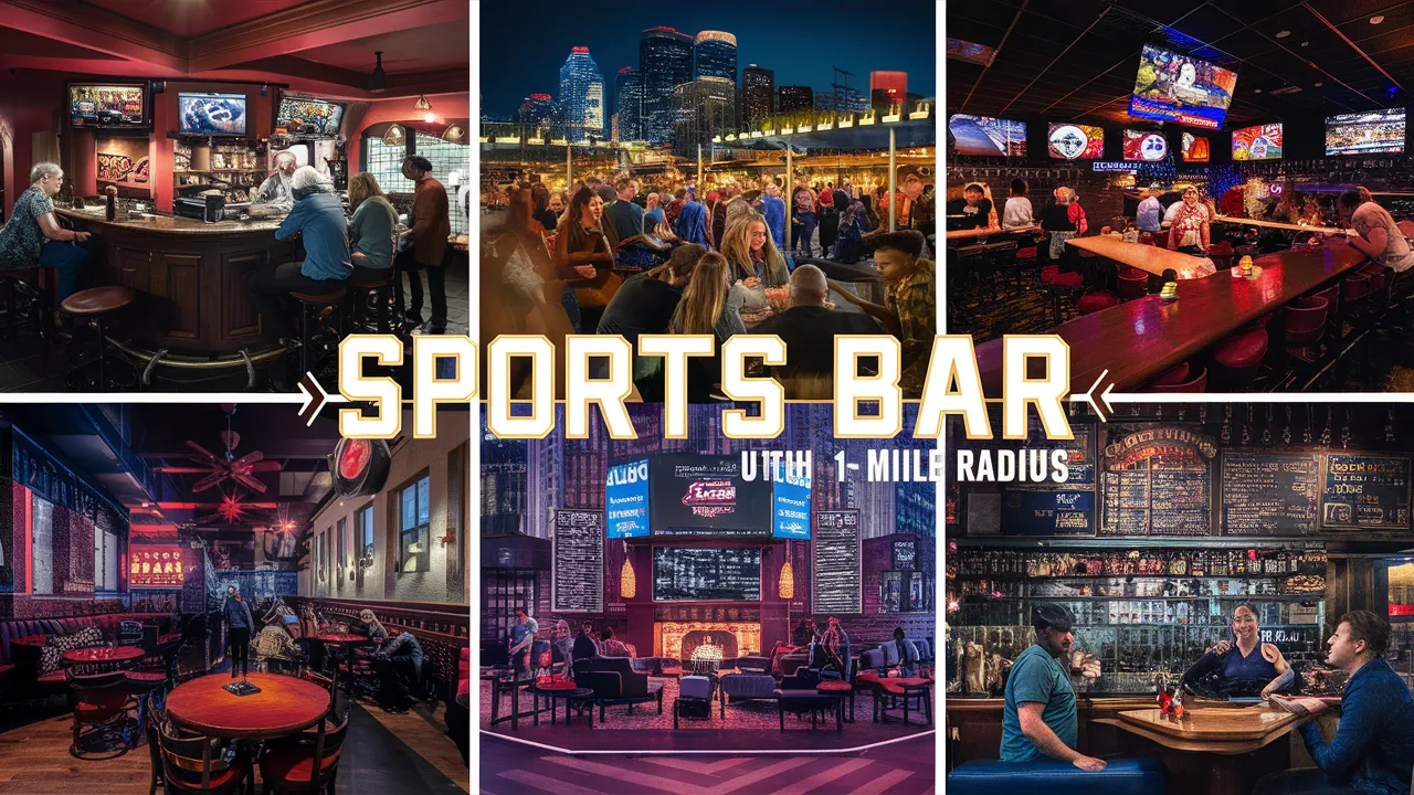 sports bars near me within 1 mi