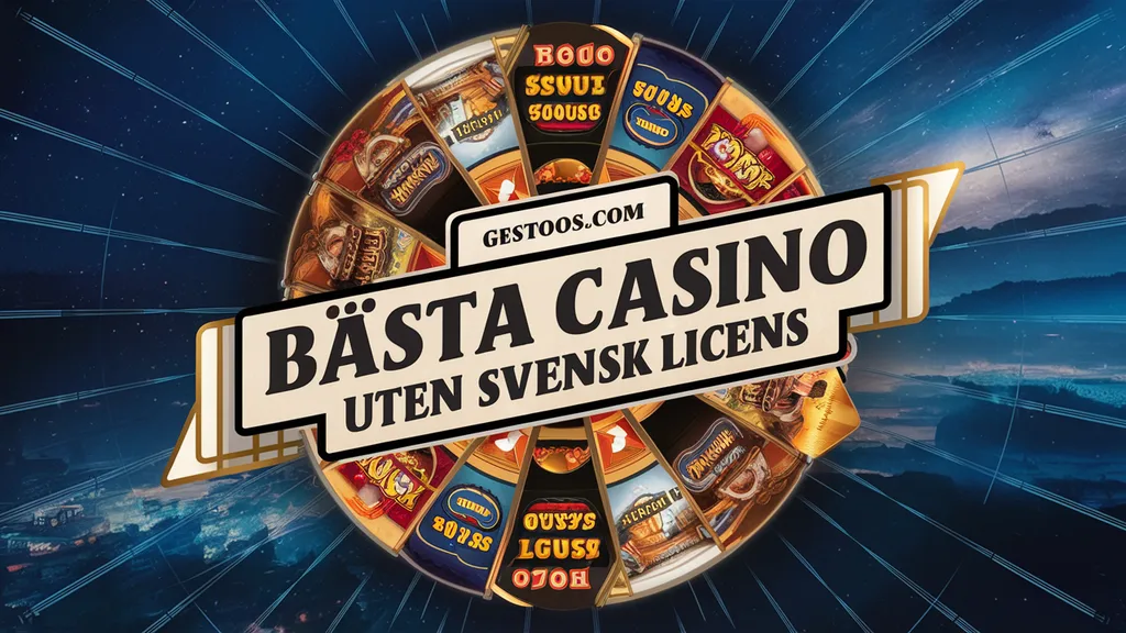 bästa casino utan svensk licens gestoos.com