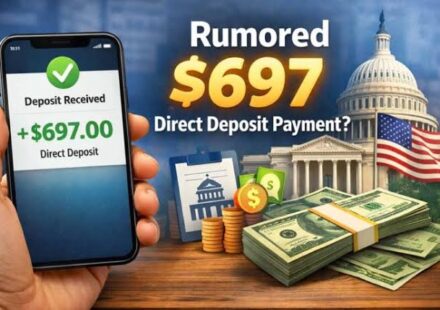 rumored $697 direct deposit payment
