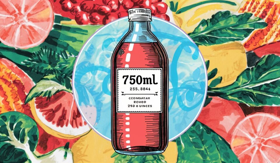 750 ml to oz