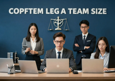 company legal team size